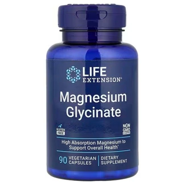 Life Extension Magnesiumglycinat 105 mg 90 Pc