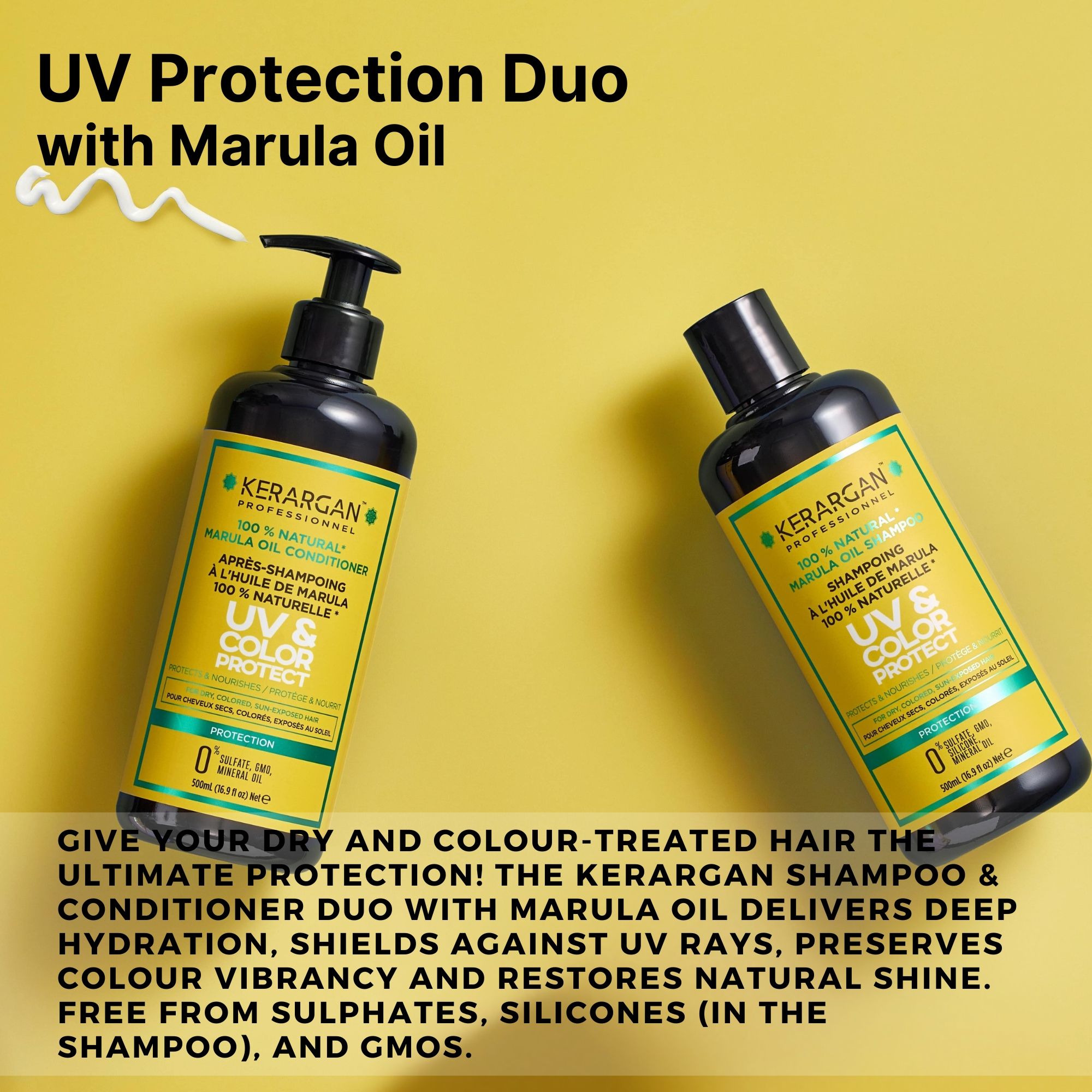 Kerargan - UV-Schutz Shampoo & Conditioner Marula
