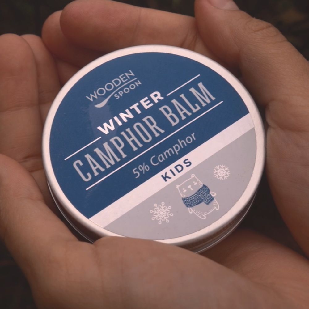 Wooden Spoon Winterbalsam für Kinder mit Kampfer 5%