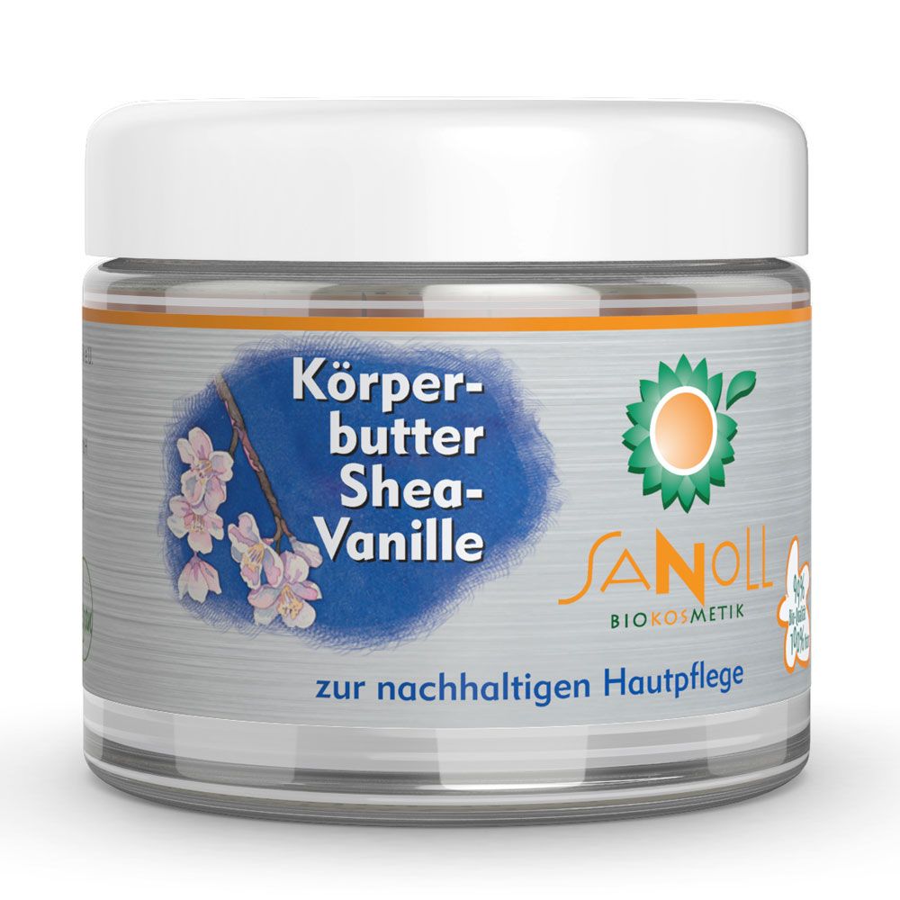 Sanoll Körperbutter Shea-Vanille 100 ml