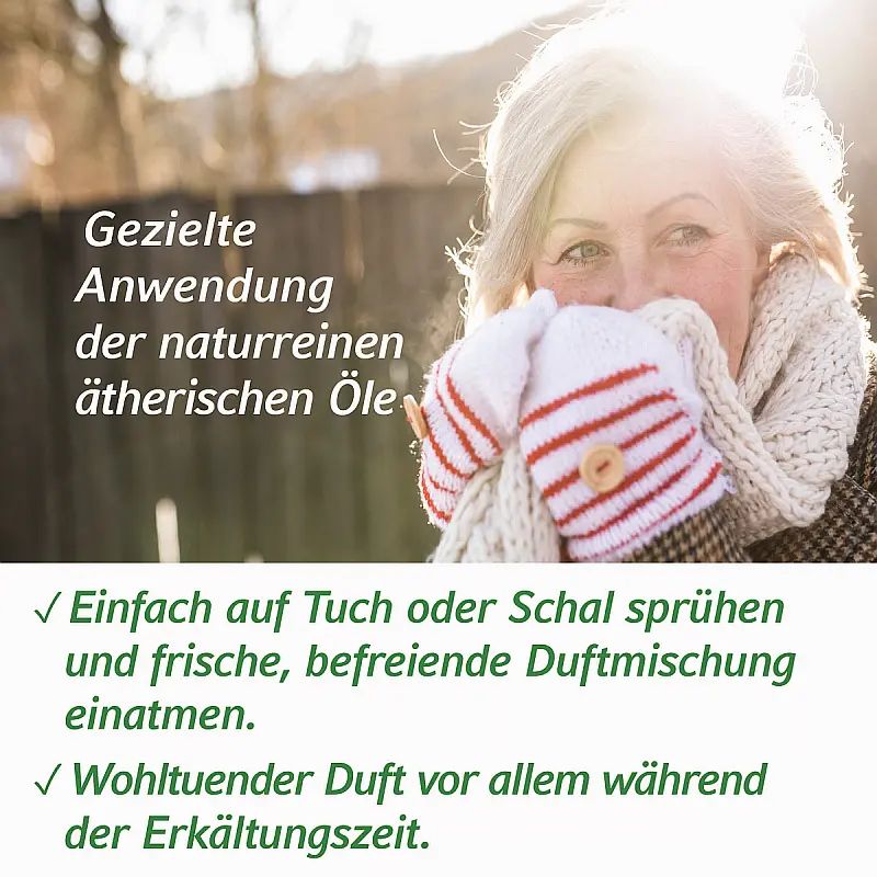 Dr. Ehrlichs Erkältungsspray mit 7 naturreinen ätherischen Ölen