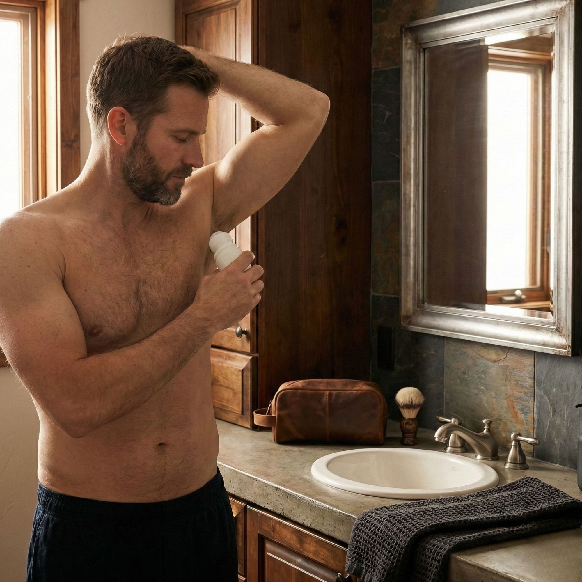 Melem Deo Roll-On Seawolf Deep Blue mit maritim-maskulinem Duft