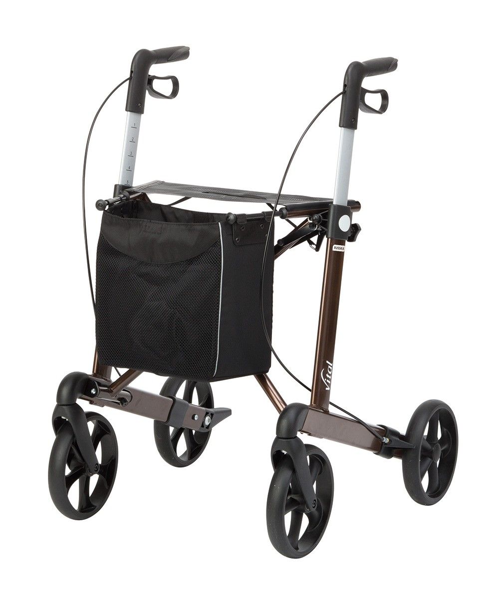Russka Rollator Vital 62 mokka