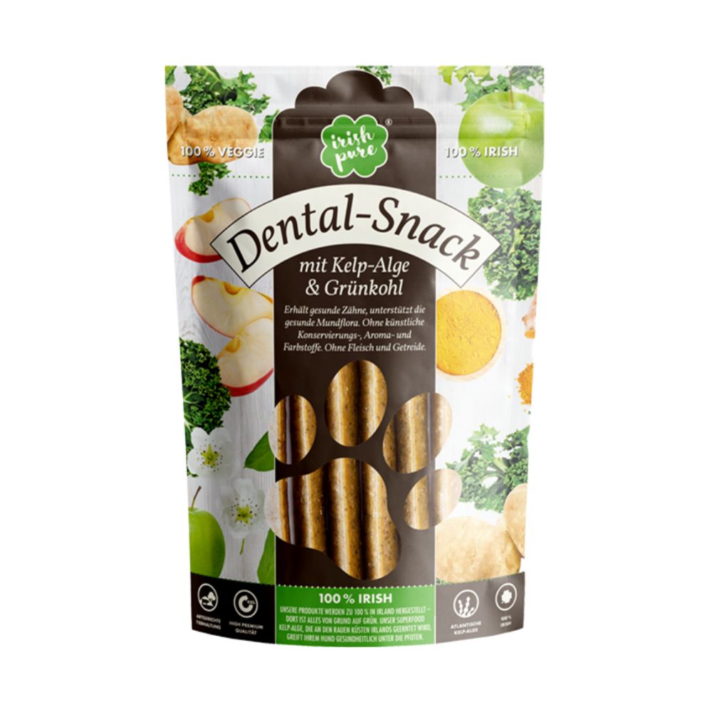 100% Veggie, Dental-Snack mit Kelp-Alge & Grünkohl 450 g