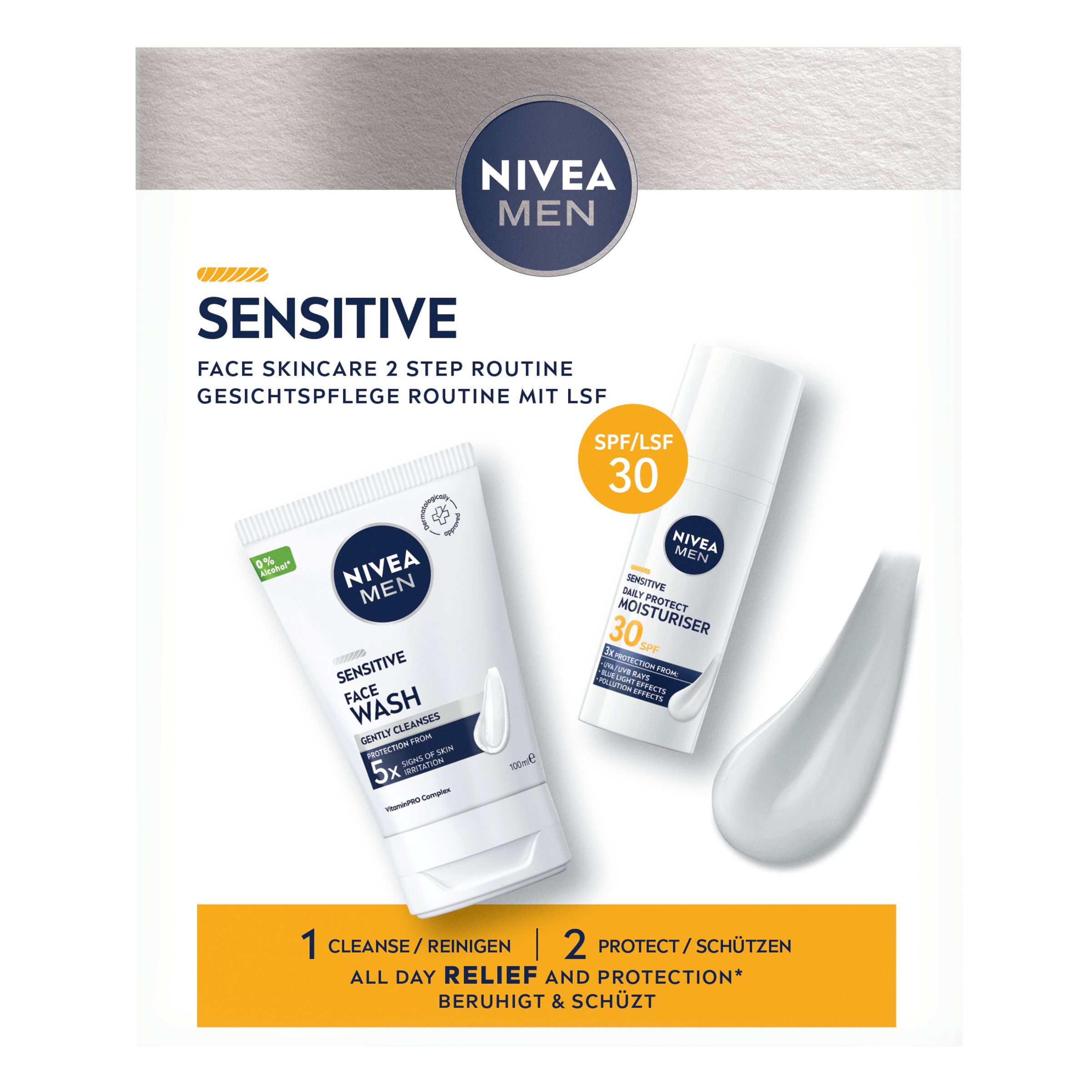 NIVEA MEN Sensitive Gesichtspflege