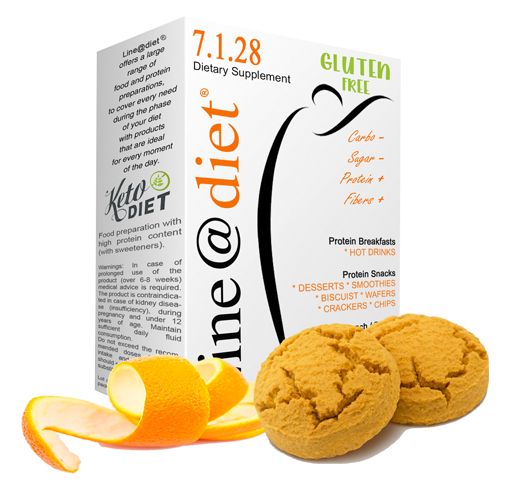 Frollini Keto Senza Glutine con scorzette d'arancia