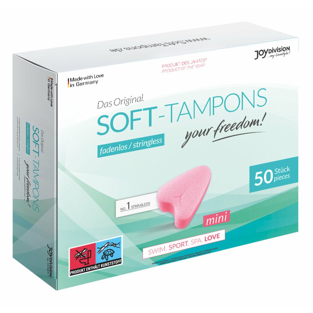 Soft Tampons - Mini, 50 Stück