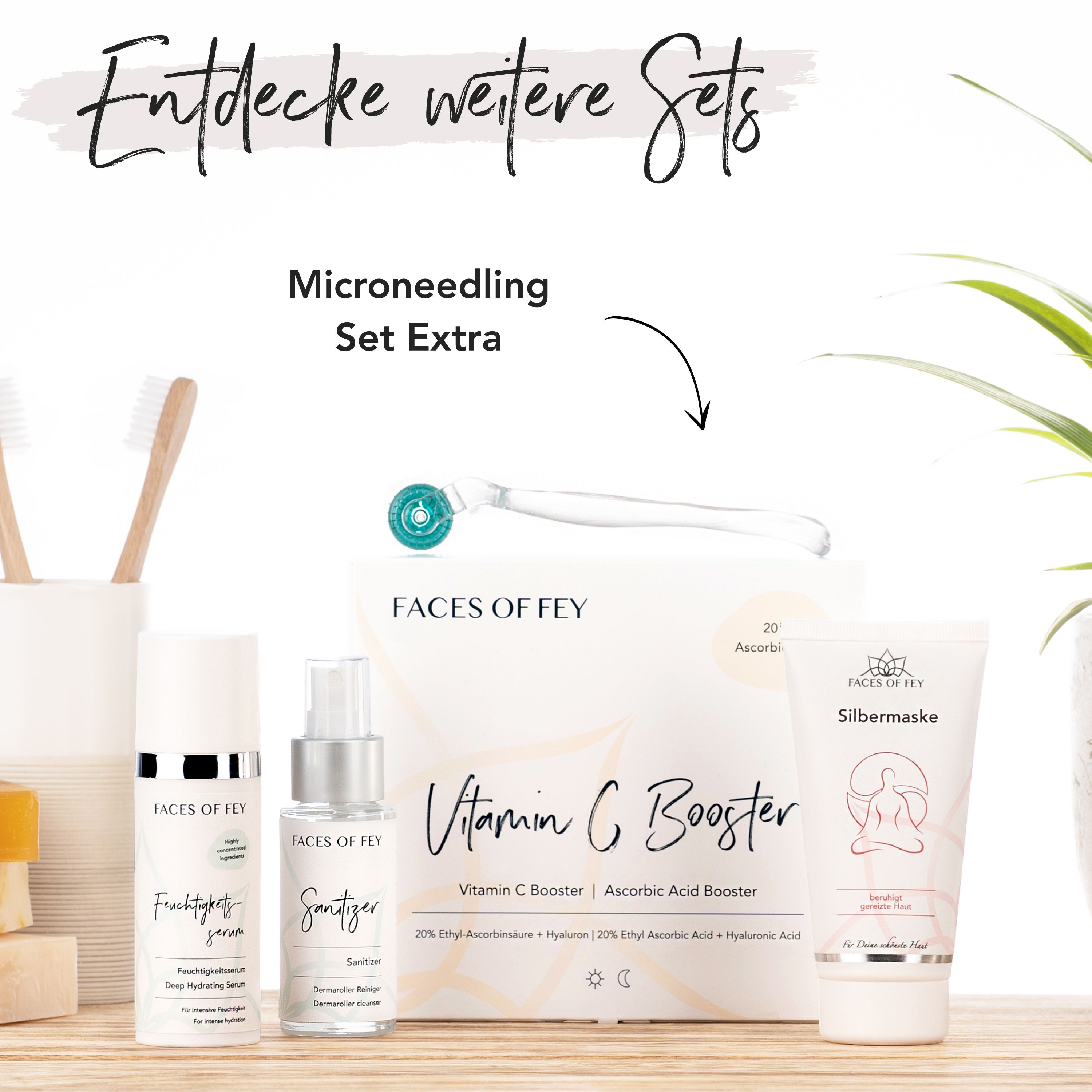 FACES OF FEY Microneedlingset Basic Vitamin C 0,75mm