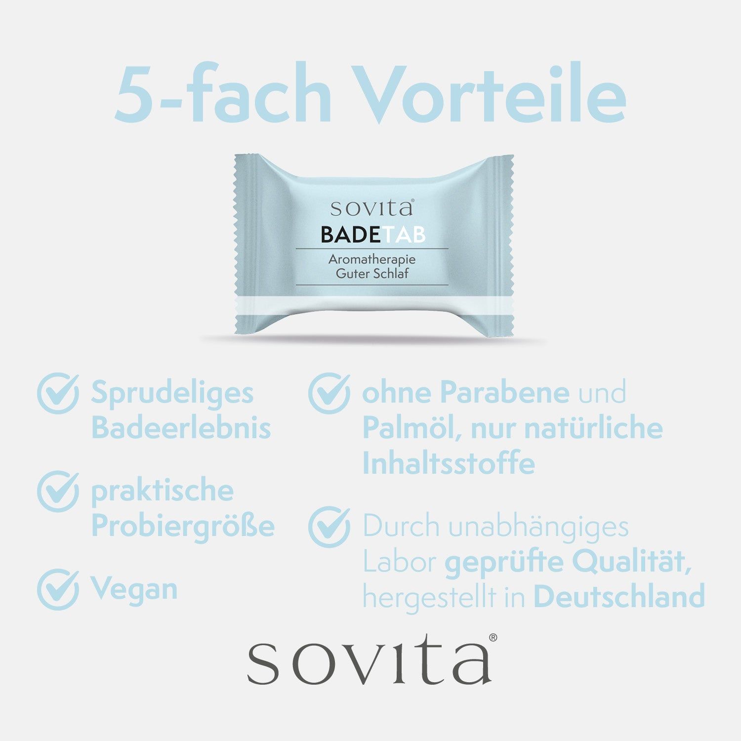 sovita Badetab Aromatherapie "Guter Schlaf"