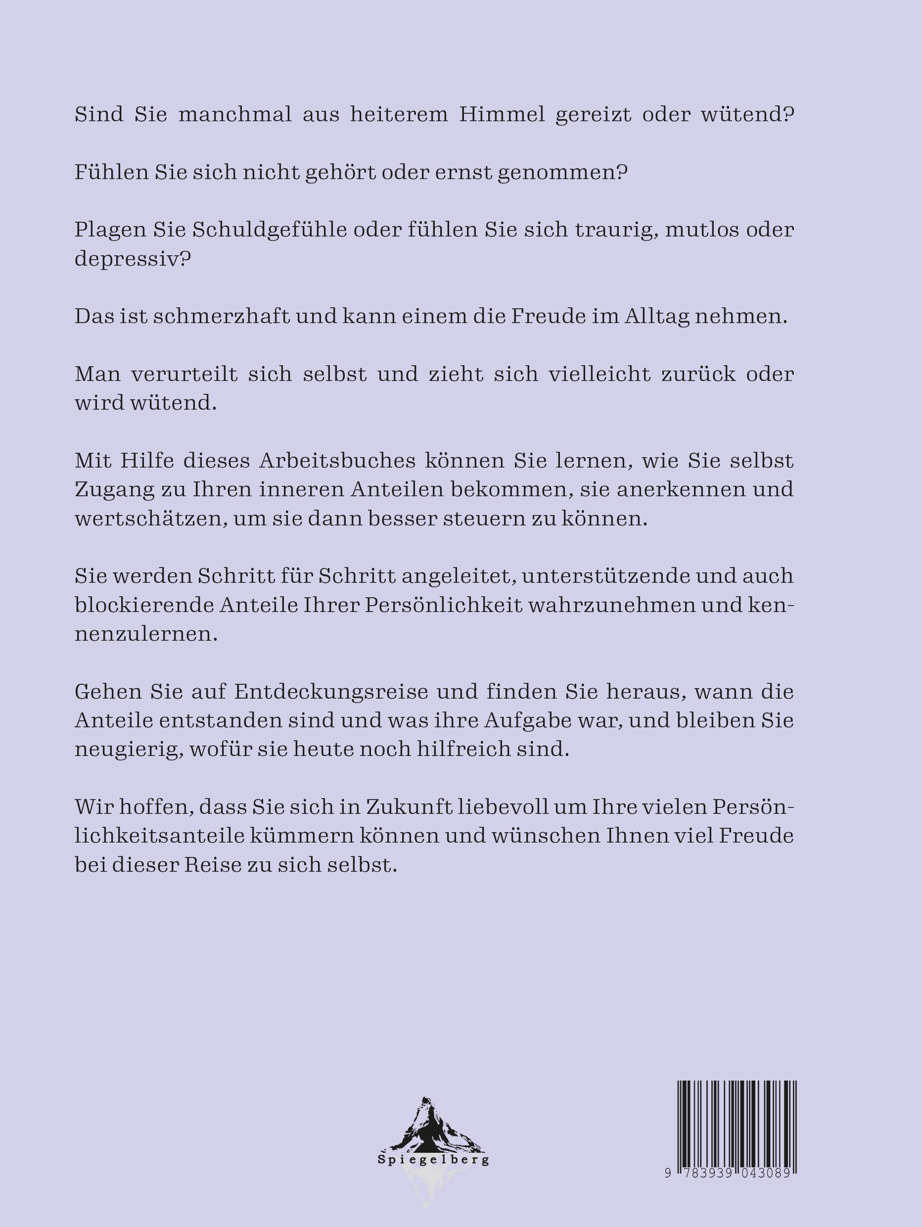 Buchrückseite mit Text in deutscher Sprache. Enthält Informationen über den Inhalt und die Autoren. Mit Barcode und Logo.