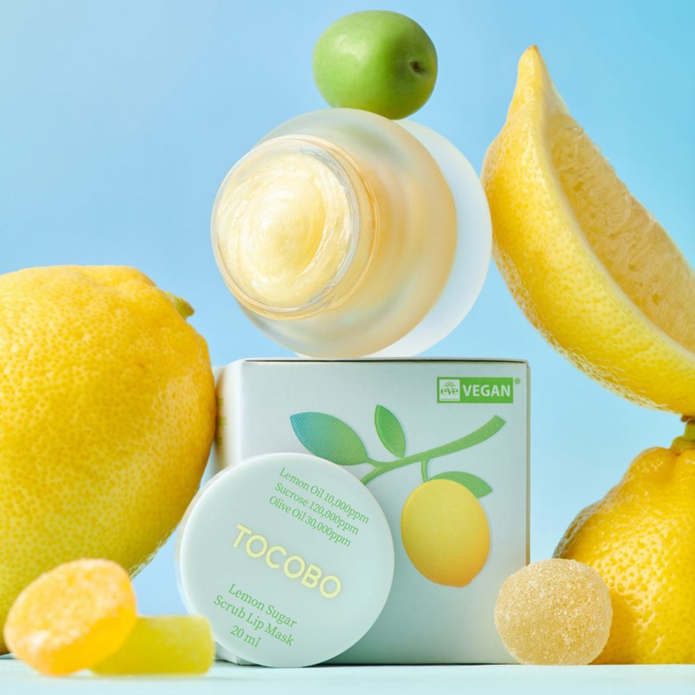 TOCOBO Lemon Sugar Scrub Lip Mask