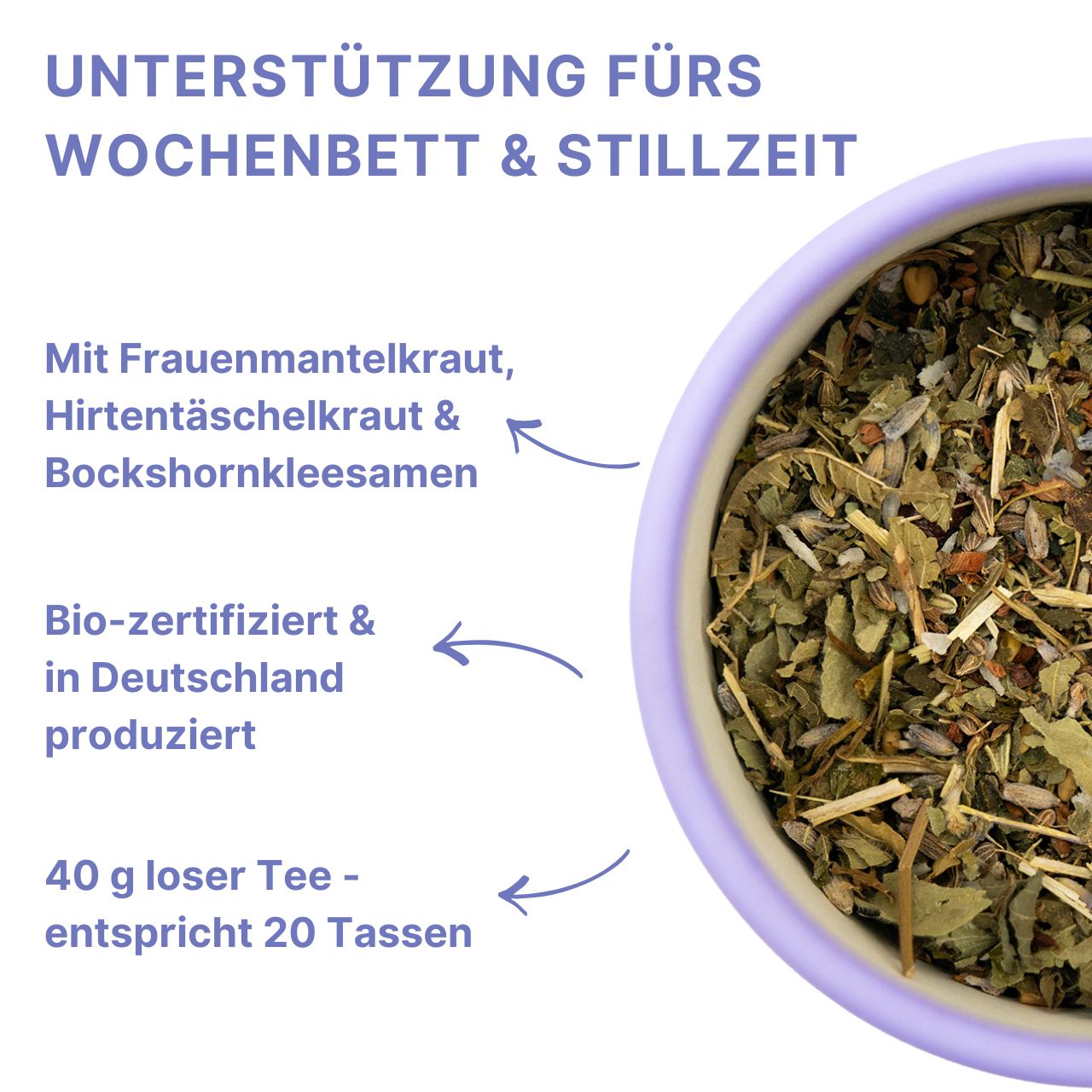 MyClarella Himbeerblättertee und Wochenbett- & Stilltee Bundle