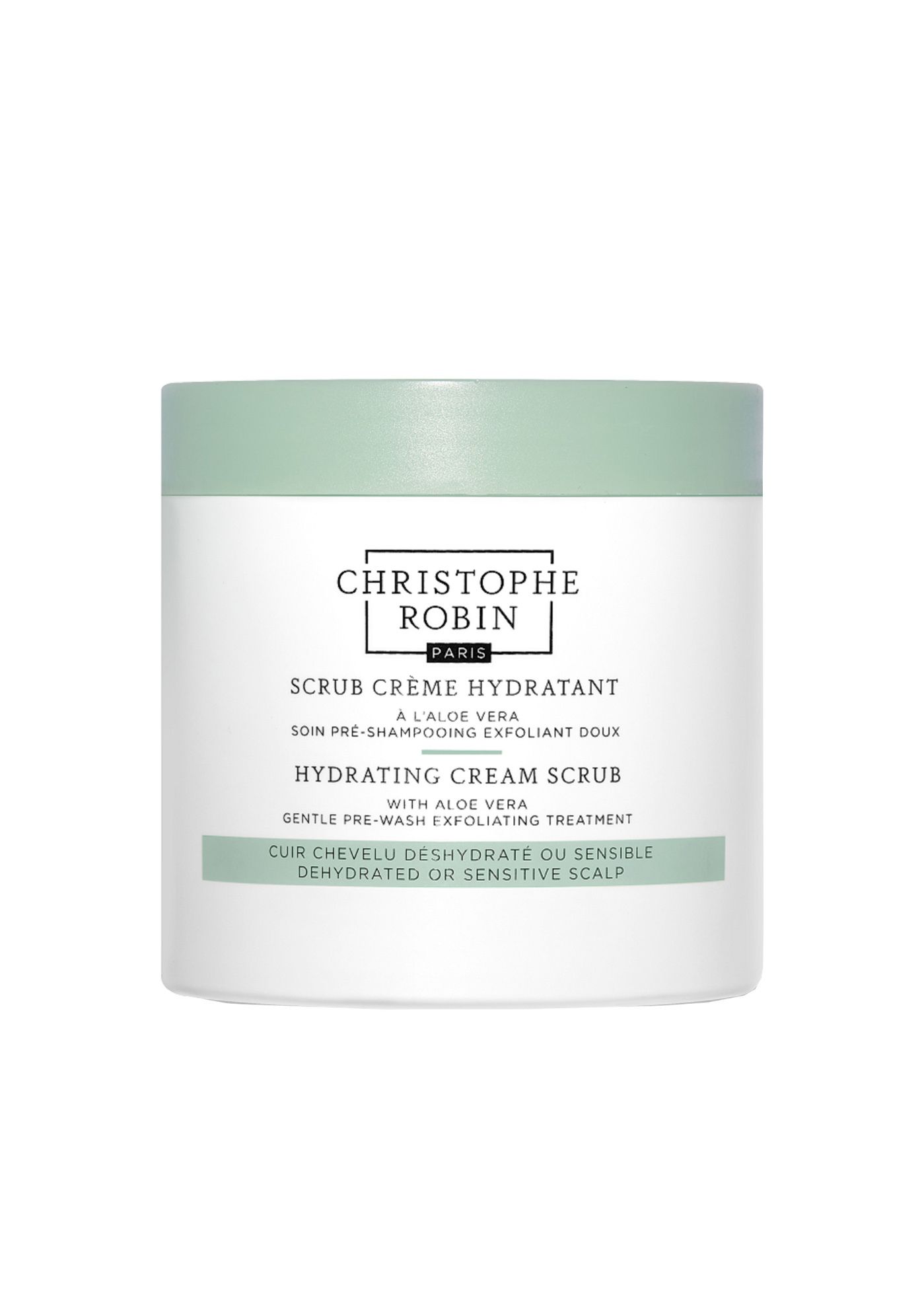 Christophe Robin Hydrating Cream Scrub with Aloe Vera 250 ml