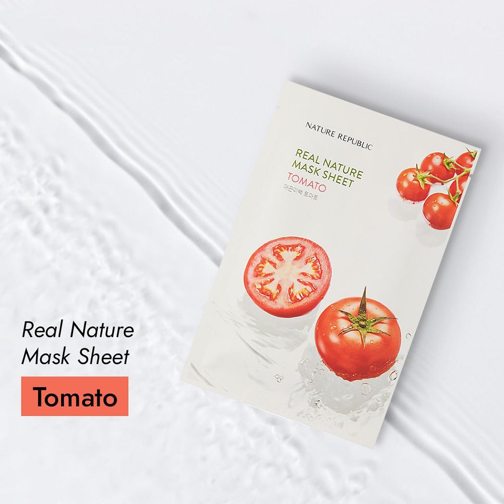 NATURE REPUBLIC Real Nature Tomato Face mask Sheet