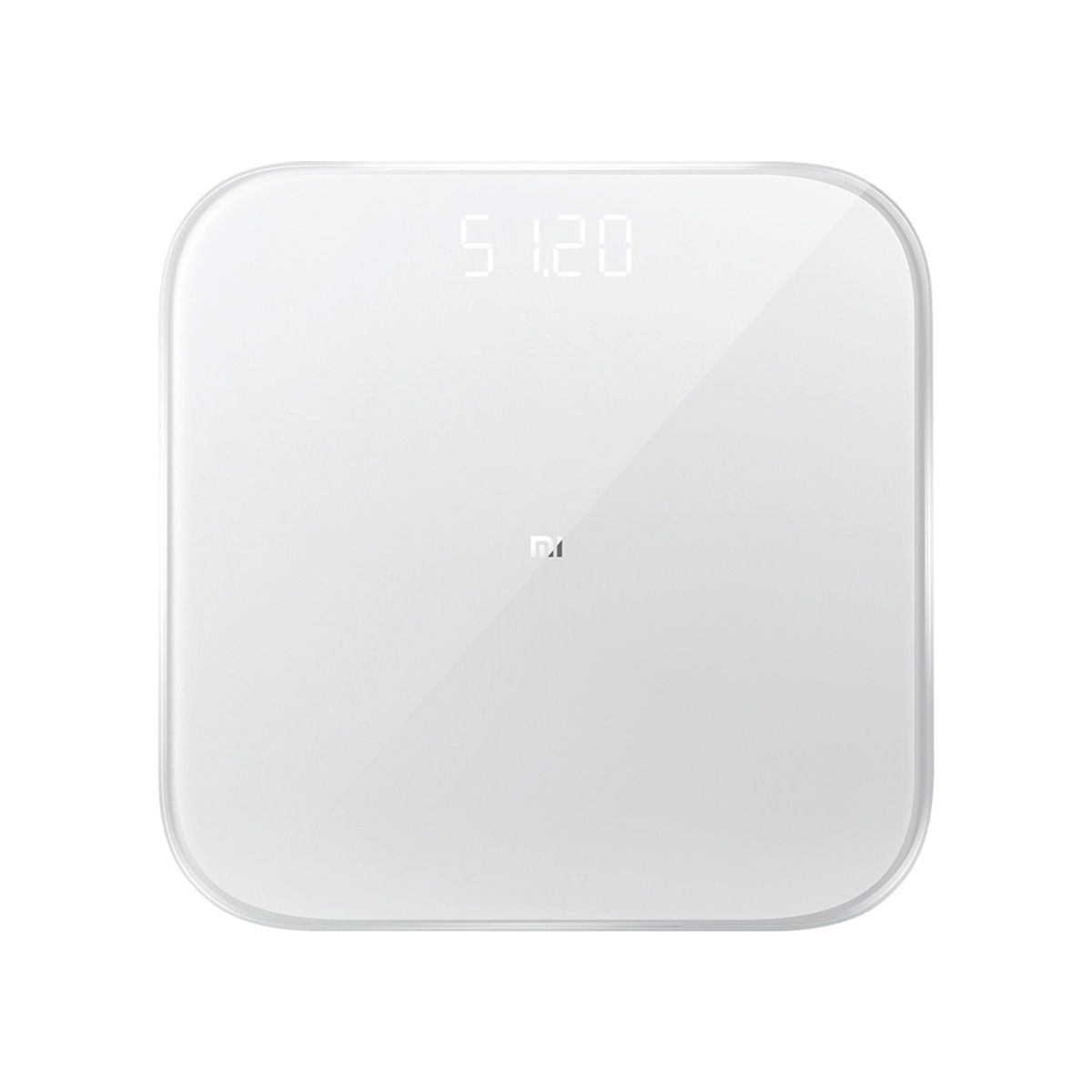 Mi Smart Scale 2 weiß Personenwaage ABS gehärtetes Glas Gewichtsüberwachung LED