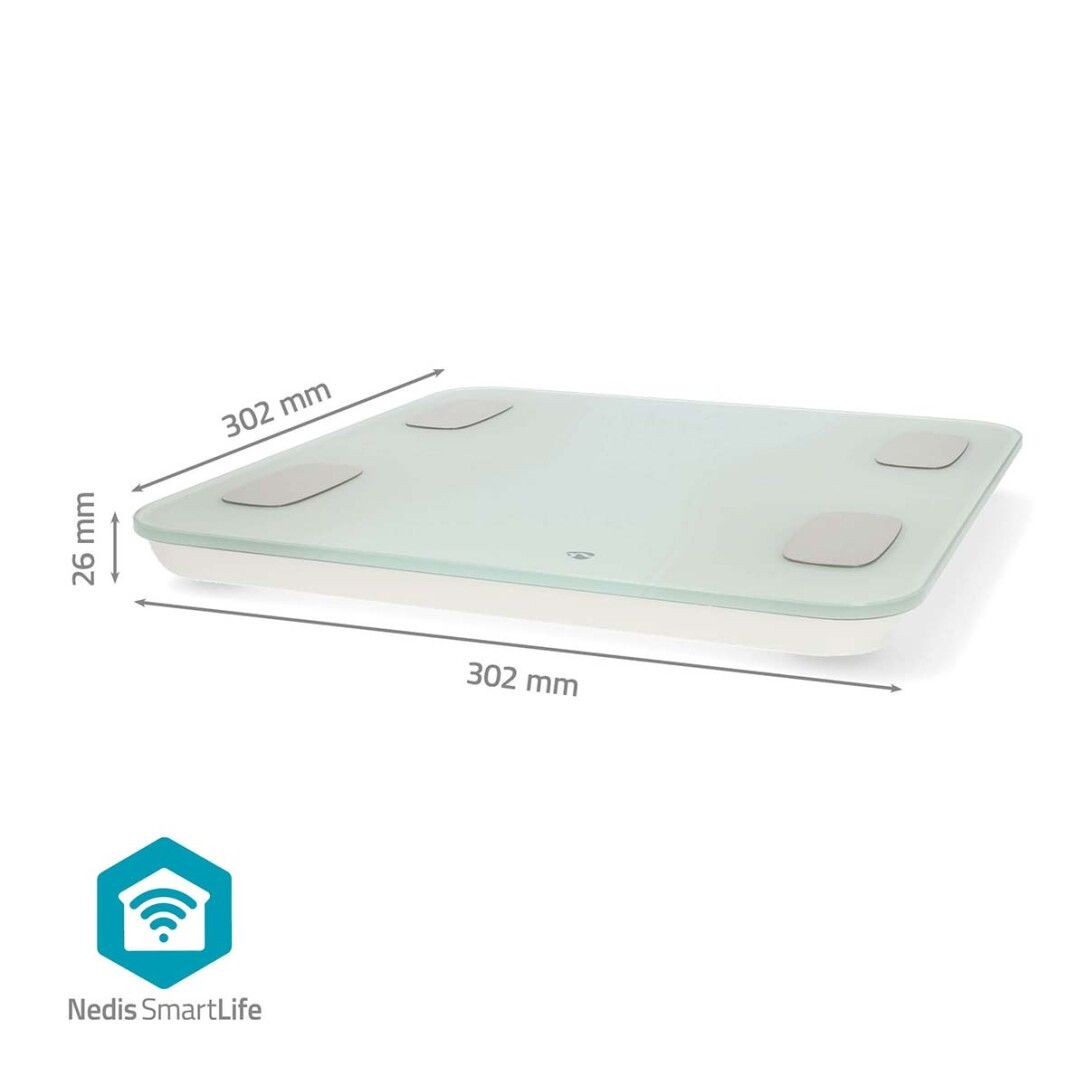 Nedis WIFI-SmartLife-Personenwaage