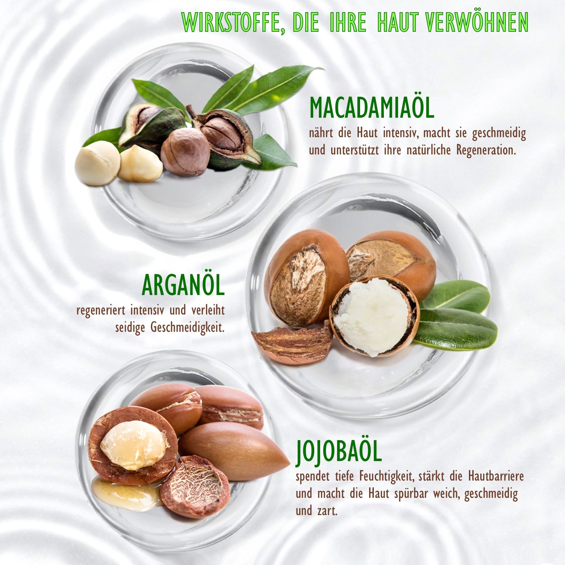 Hello Nature Körpercreme Body Balm für Feuchtigkeitspflege mit Arganöl