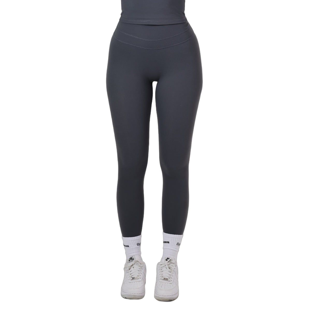 GymBeam Leggings Damen mit hoher Taille und ohne Frontnaht, Iron