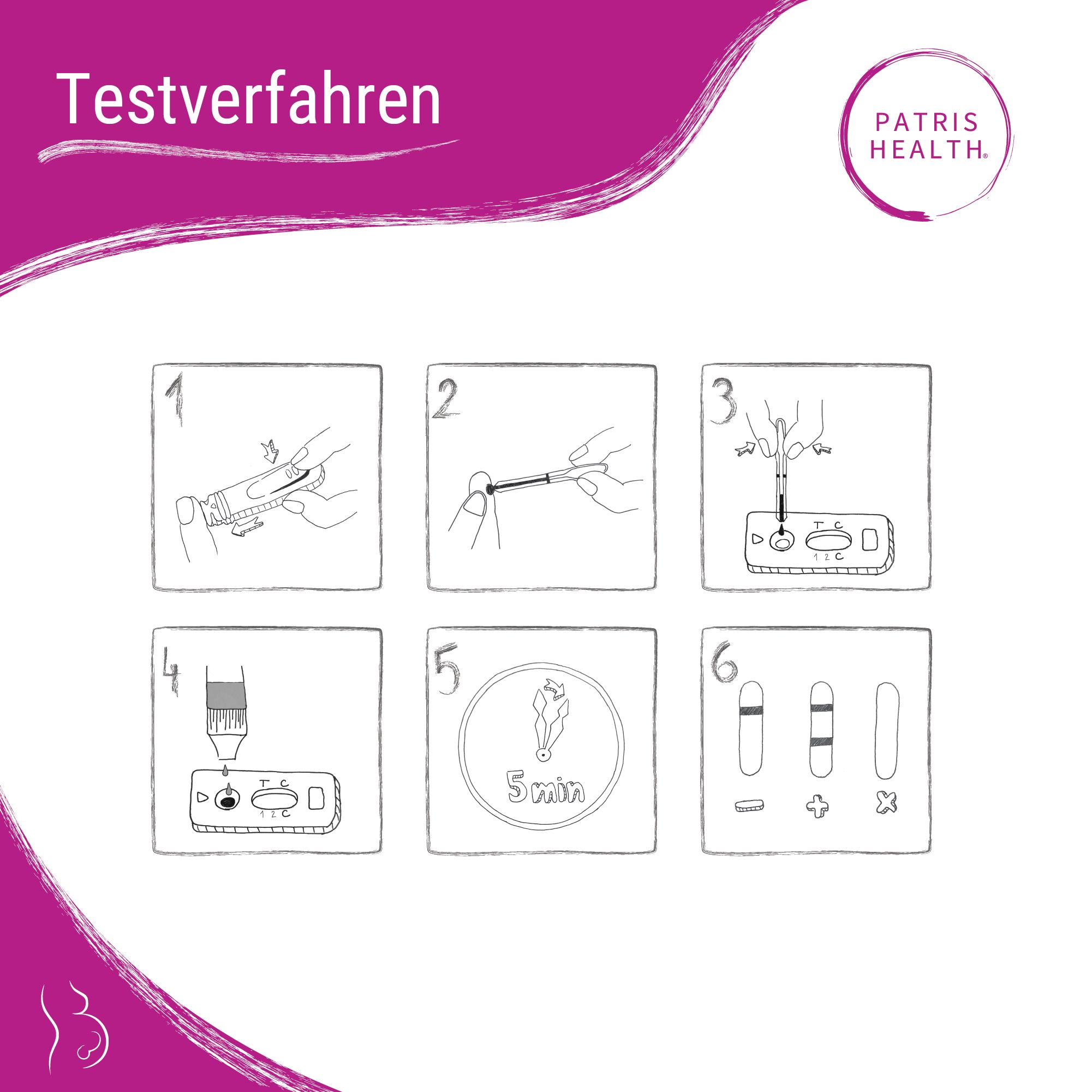 Patris Health® Schwangerschafts-Bluttest