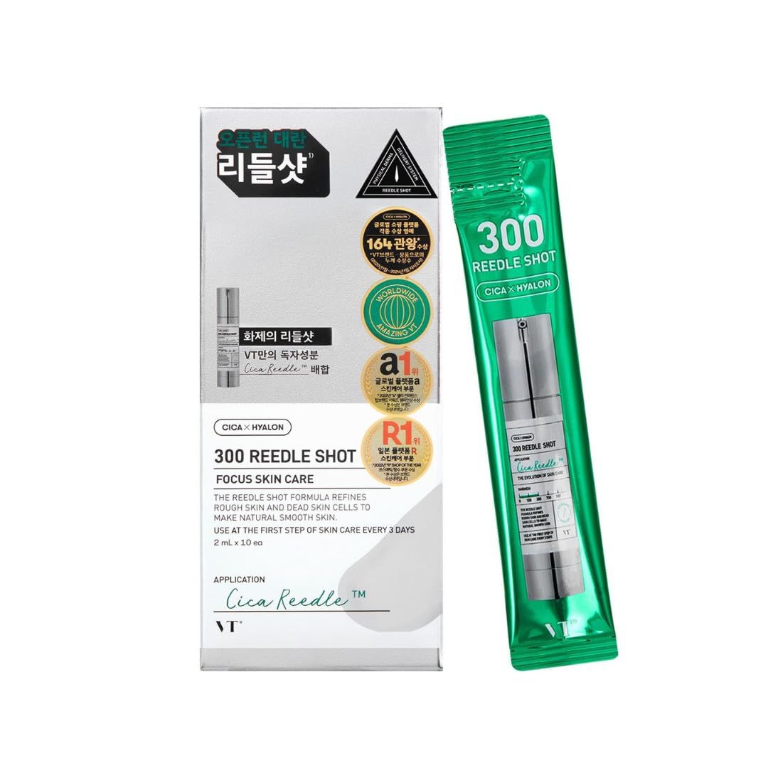 VT Cosmetics 300 Reedle Shot 2ml*10 pcs 0,02 ml Tagescreme