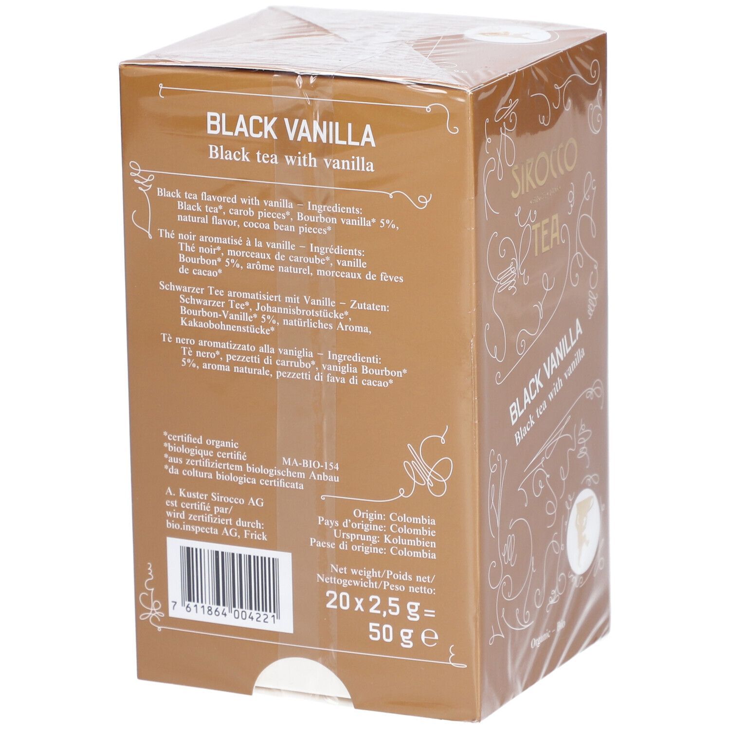 Schirokko Vanille noire