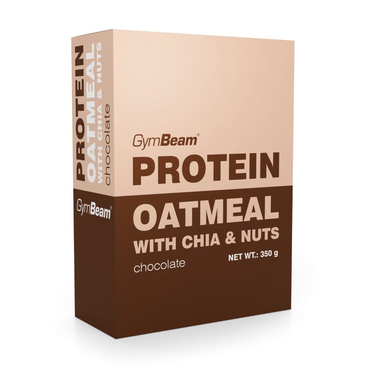 GymBeam Protein-Haferflocken mit Chia und Nüssen Pulver 350 g