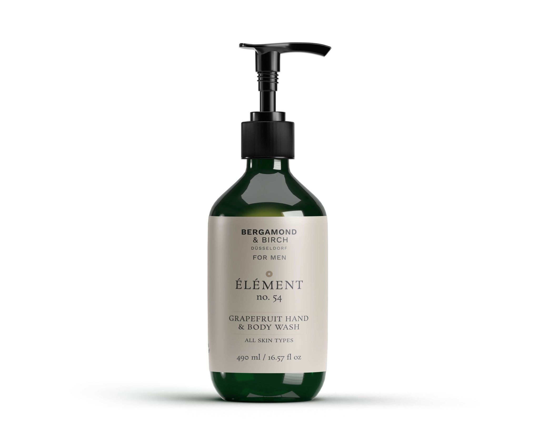 Bergamond & Birch Élément No. 54 – Grapefruit Hand Body Wash 490 ml Duschgel
