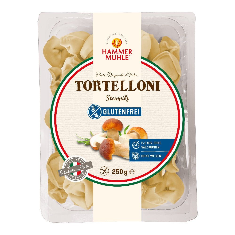 Hammermühle Tortelloni Steinpilz glutenfrei