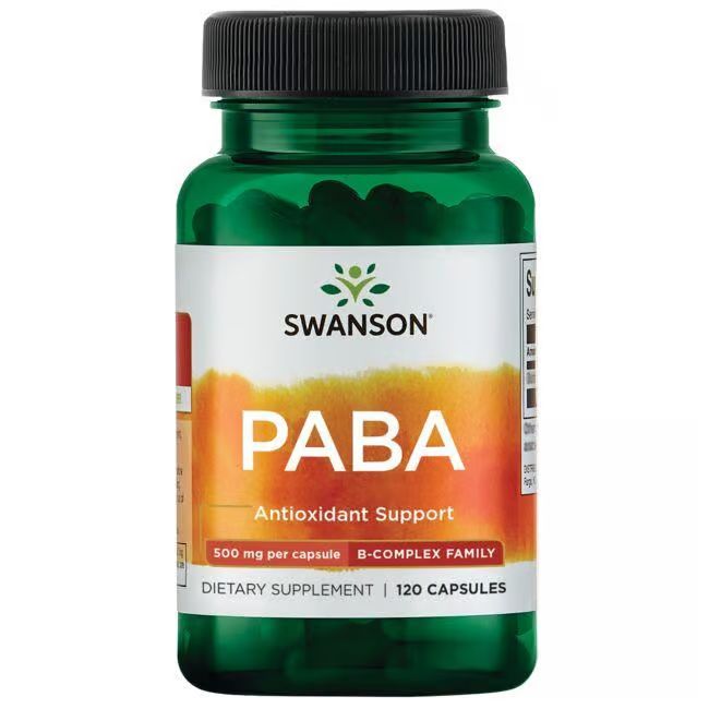 Swanson Paba 500 mg 120 Pc