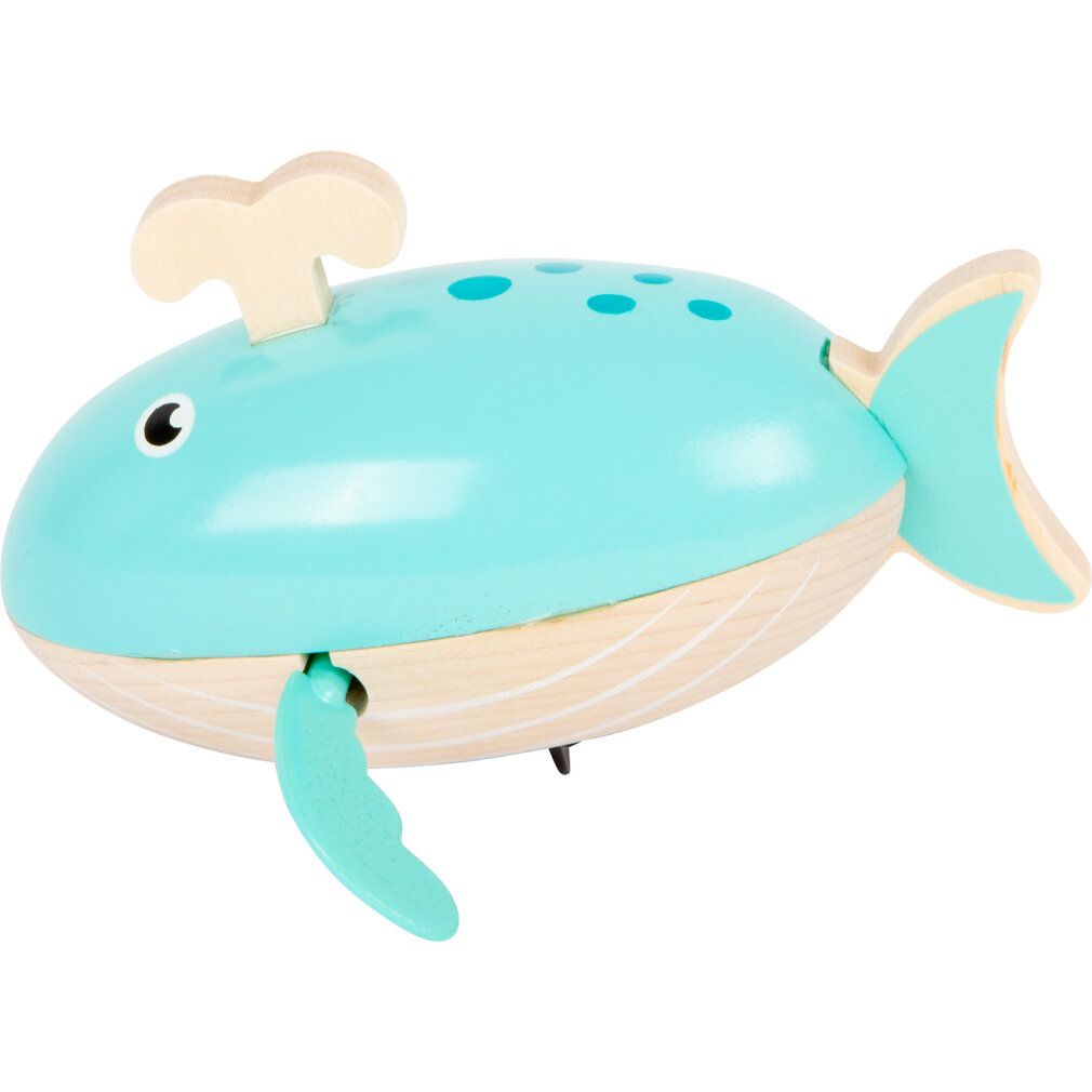 Small Foot 11659 Wooden Whale, Wind-Up Toy For The Water, For Kids 24