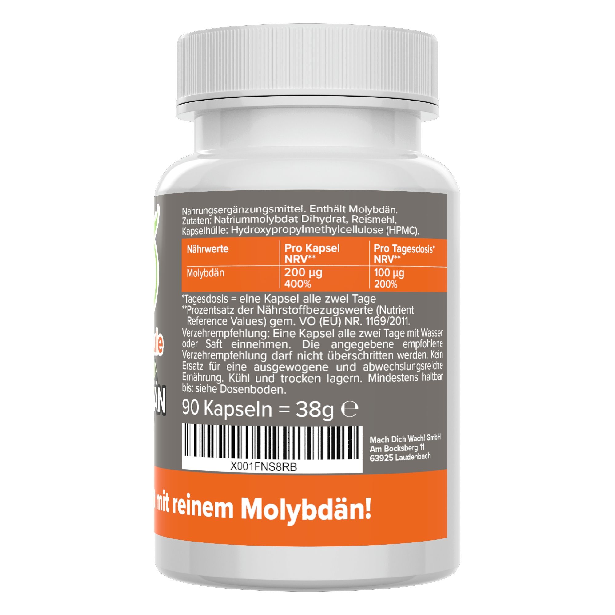 Molybdän Kapseln - Vitamineule® 90 St