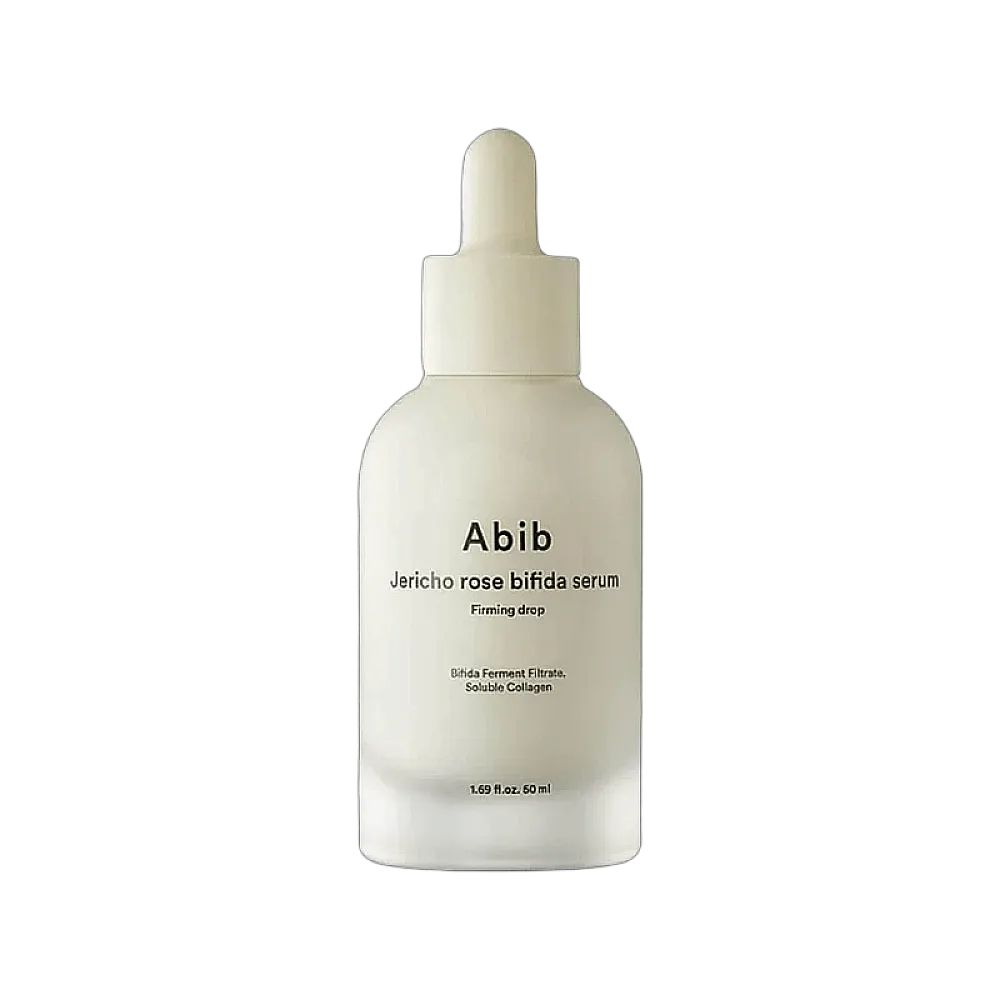 Abib Jericho Rose Bifida Serum, 50ml Flasche mit Pipettenverschluss.
