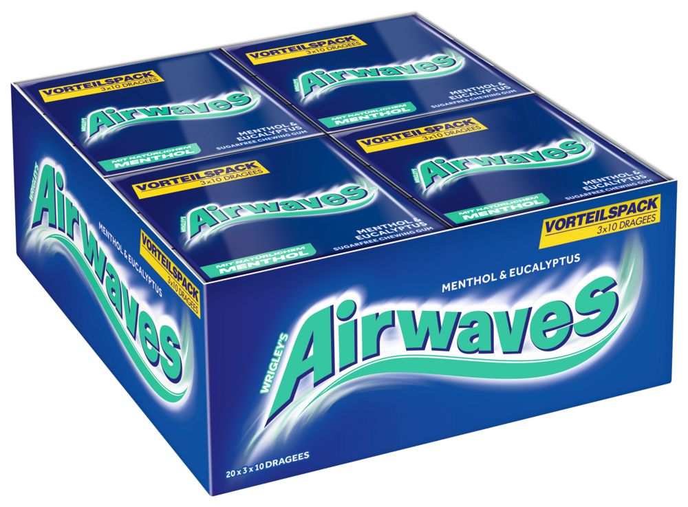 AIRWAVES Multipack Menthol Eucalyptus