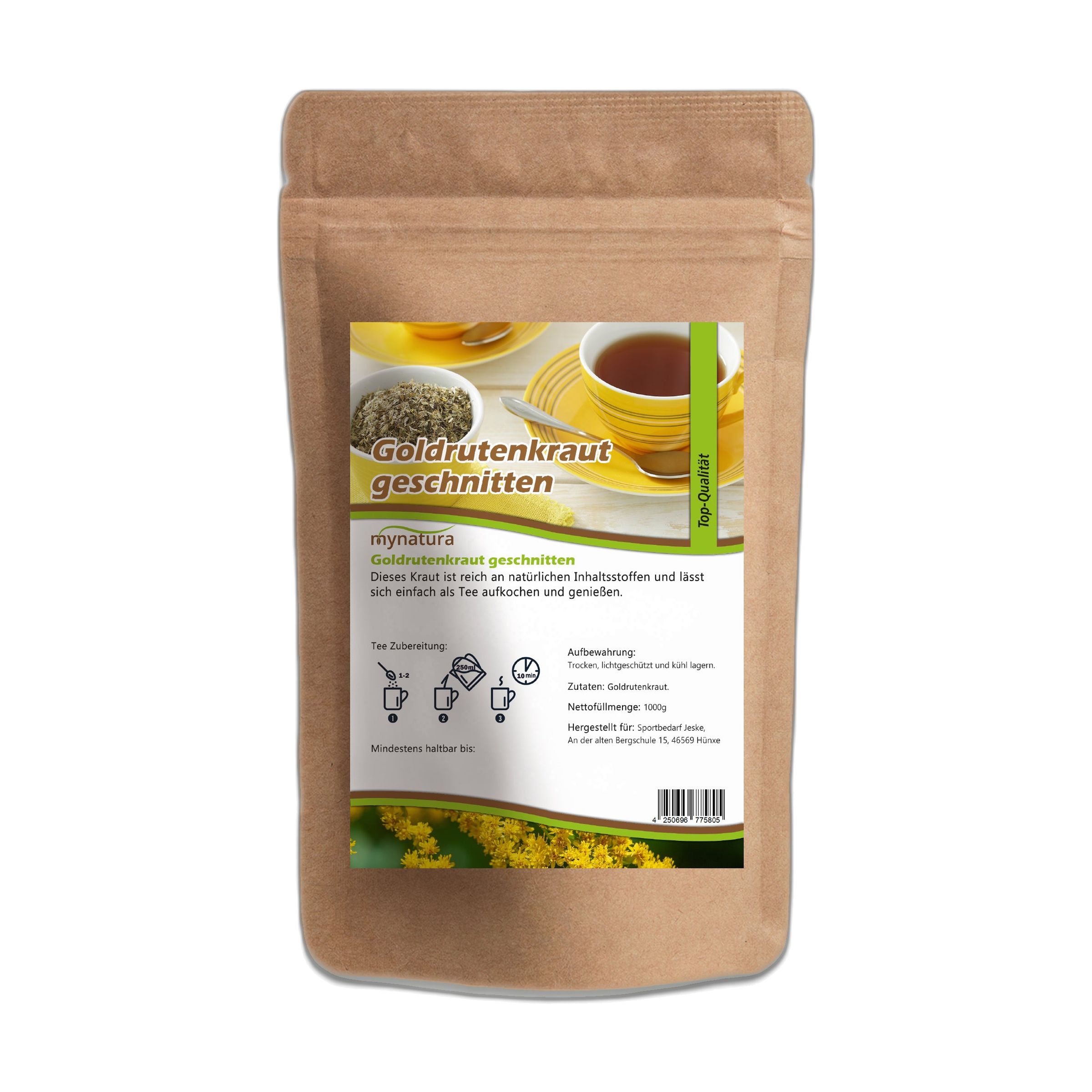 Mynatura Goldrutenkraut getrocknet & geschnitten 100 g