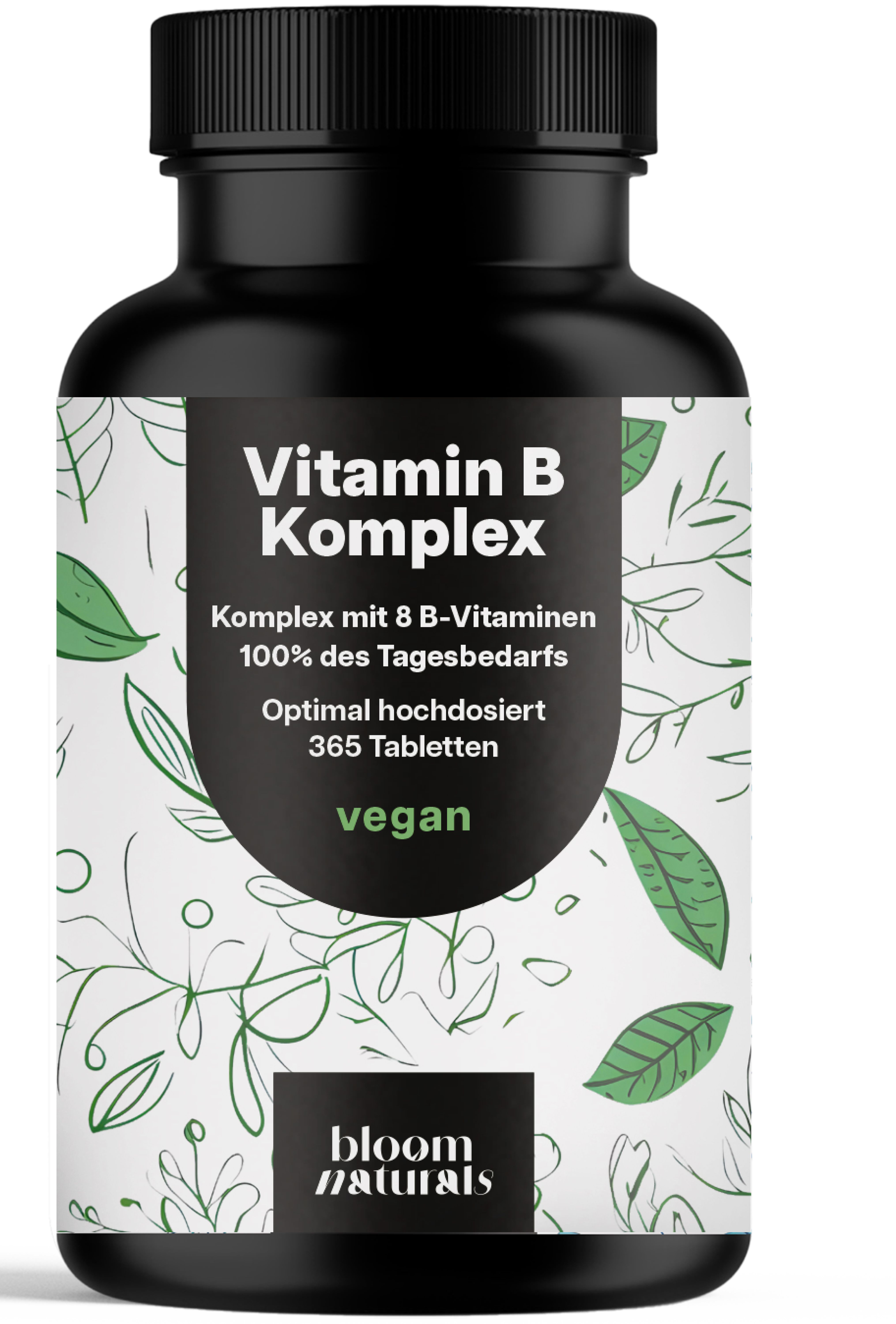 Bloom Naturals Vitamin B Komplex Tabletten