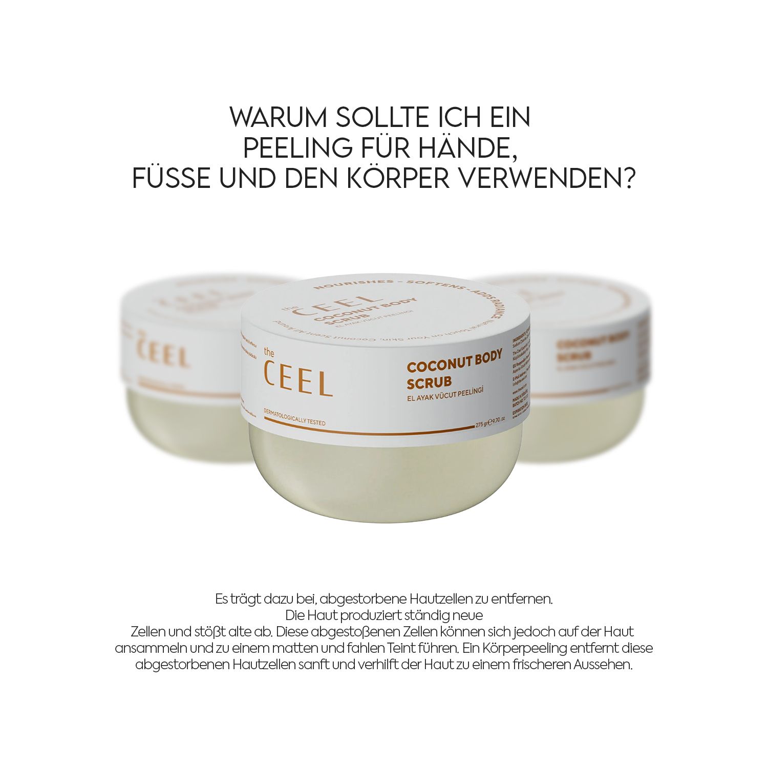 THE CEEL Coconut Body Scrub