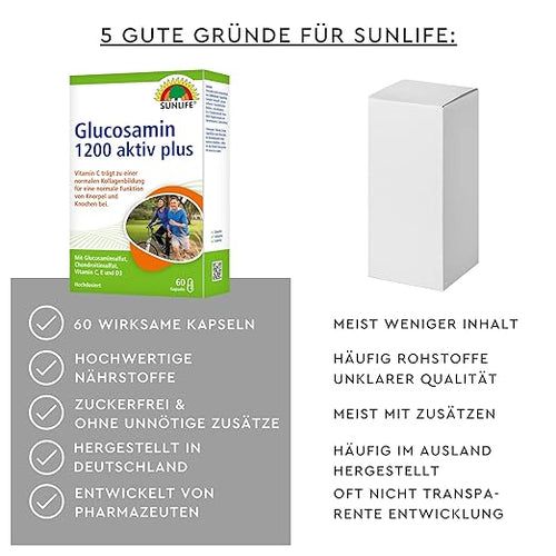Sunlife Glucosamin 1200 Aktiv Plus