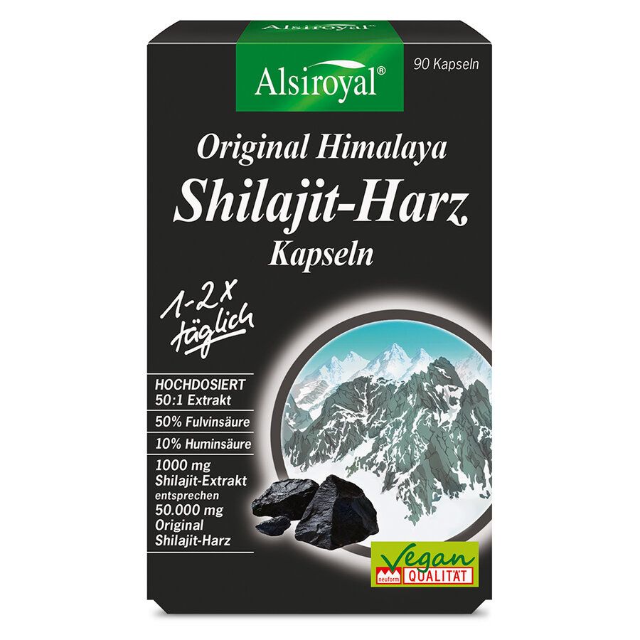 Alsiroyal Himalaya Shilajit - Harz Kapseln 90 St