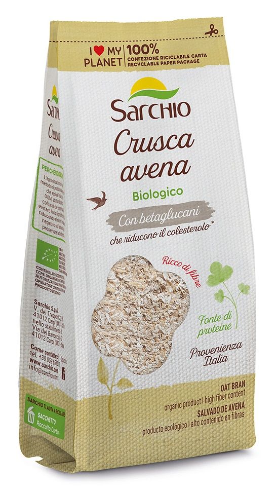 Crusca d'Avena Senza Glutine - Sarchio