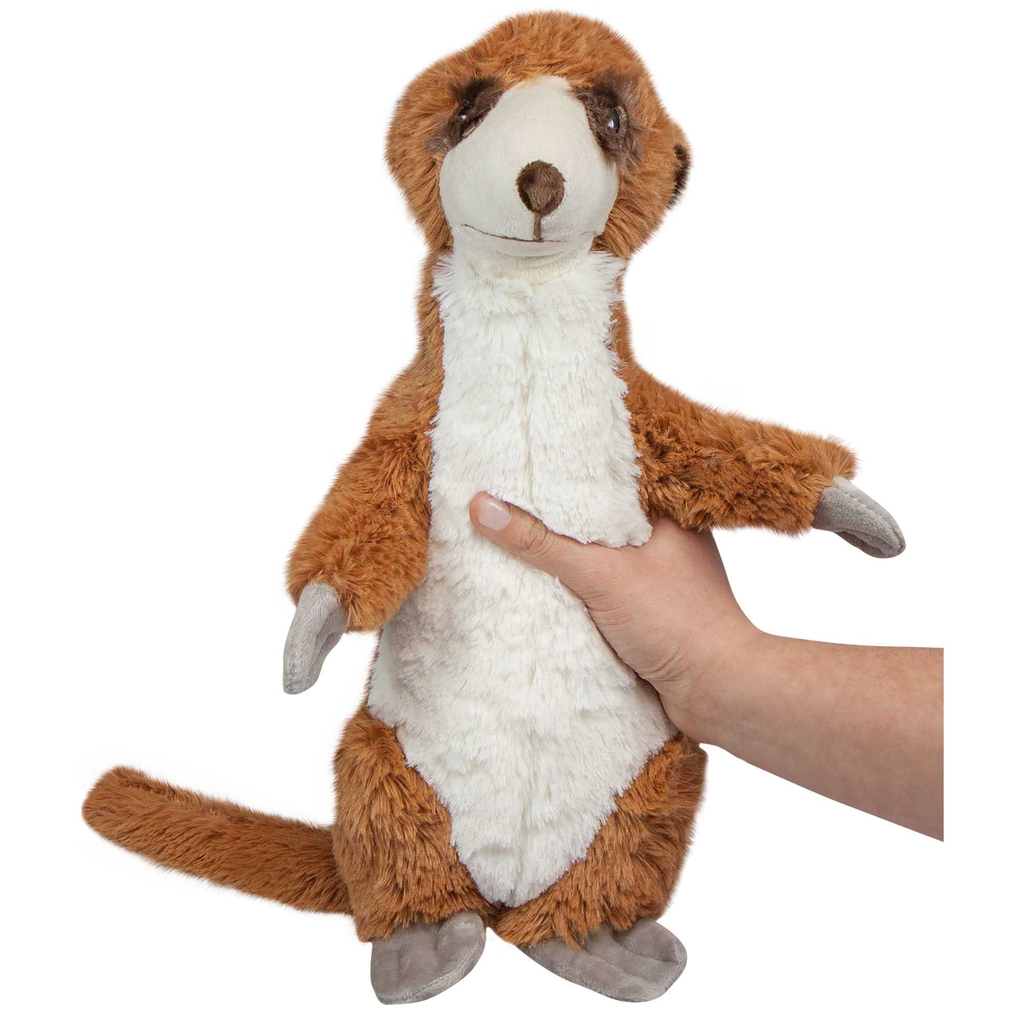 Hundespielzeug Erdmännchen - 40cm - mit Quietscher - Kuscheltier für Hunde