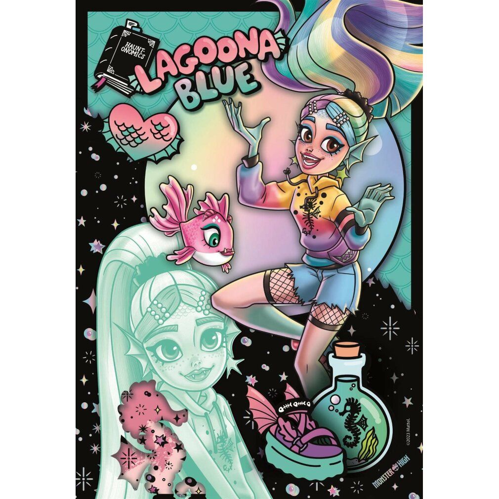 Monster High Lagoona Blau Puzzle 150Stück