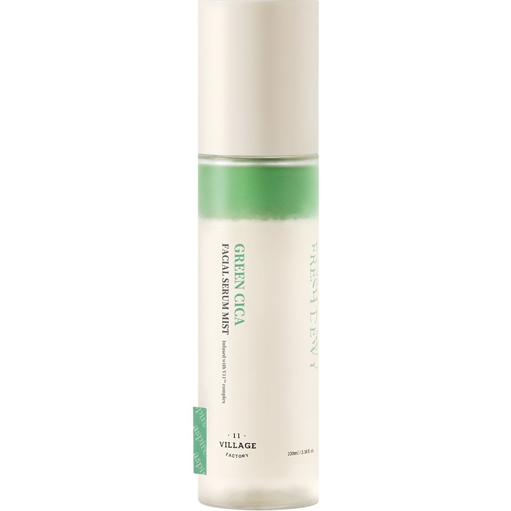 VILLAGE 11 FACTORY Fresh Dewy Green Cica Facial Serum Calming Face Serum