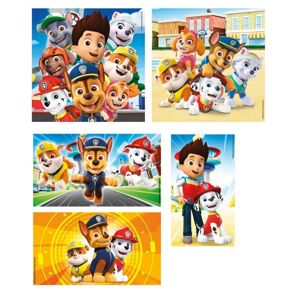 Clementoni Puzzles paw Patrol, 10in1