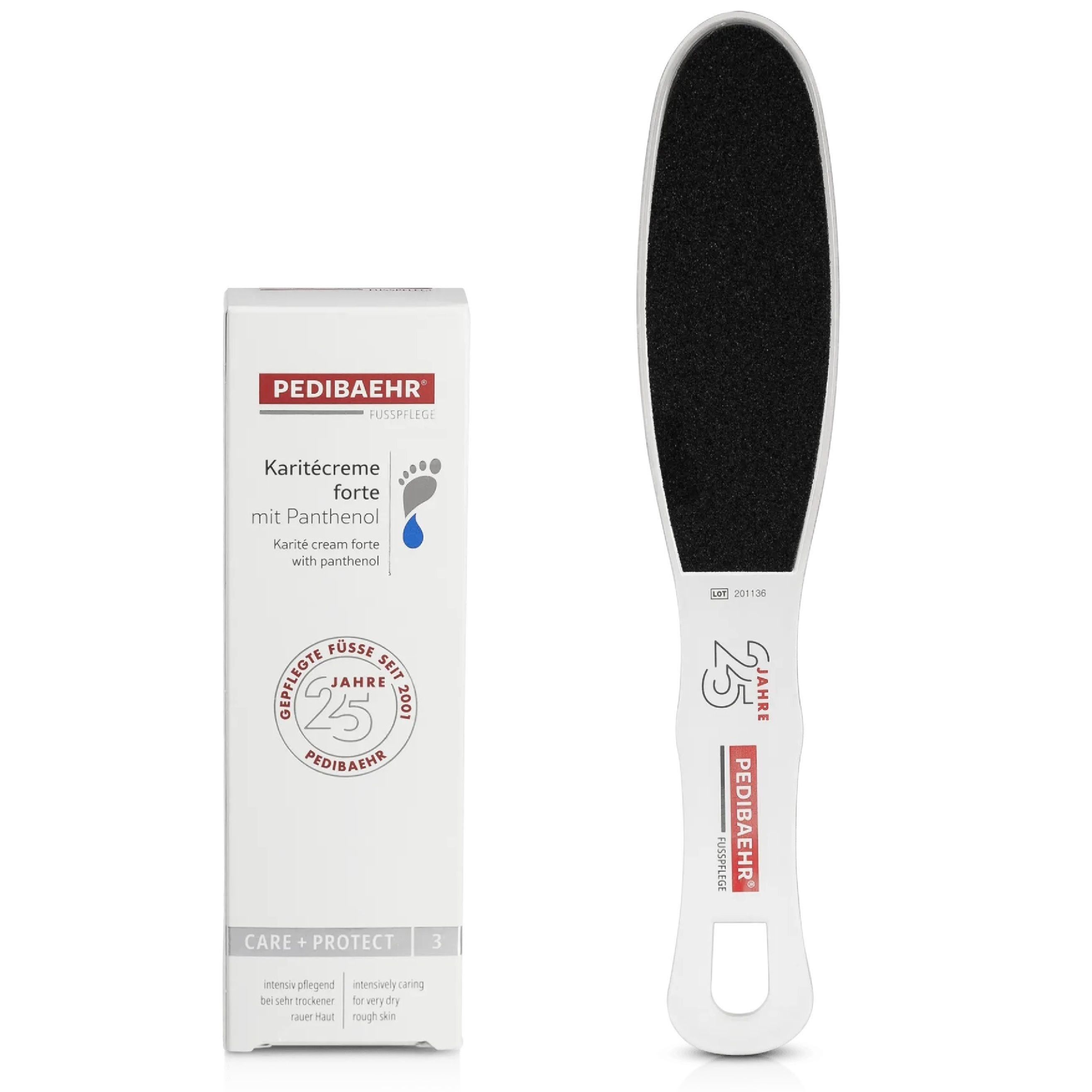 Pedibaehr Karitécreme forte mit Panthenol - Jubiläumsausgabe 125 ml Fußcreme