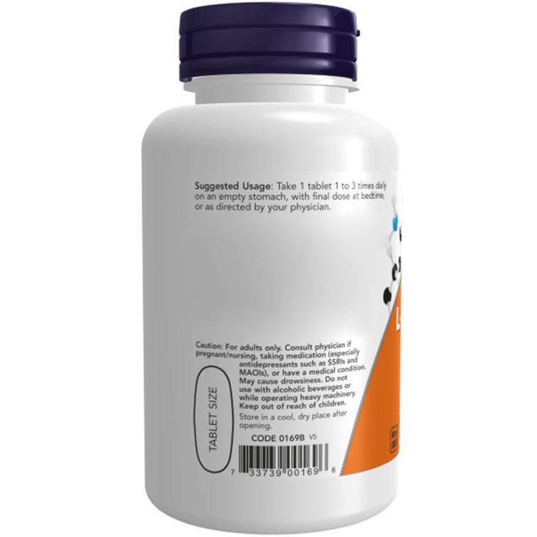 Now Foods, L-Tryptophan, 1000mg
