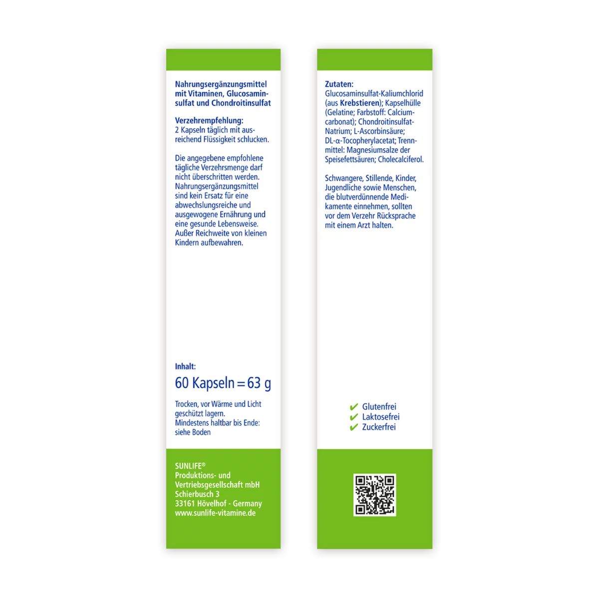 Sunlife Glucosamin 1200 Aktiv Plus