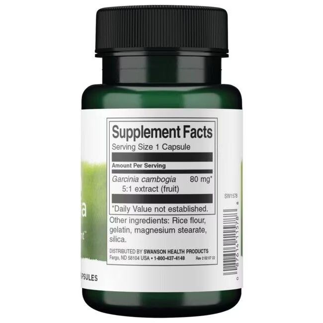 Swanson Garcinia Cambogia-Extrakt 5:1 60 St