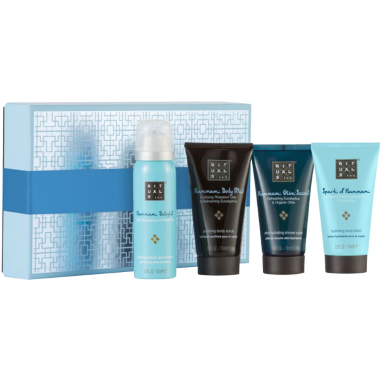 Smaak Woordenlijst Cater Rituals, The Ritual of Hammam Giftset Small = Delight + Body Mud + Olive  Secret + Spark of Hammam 4 St - shop-apotheke.com