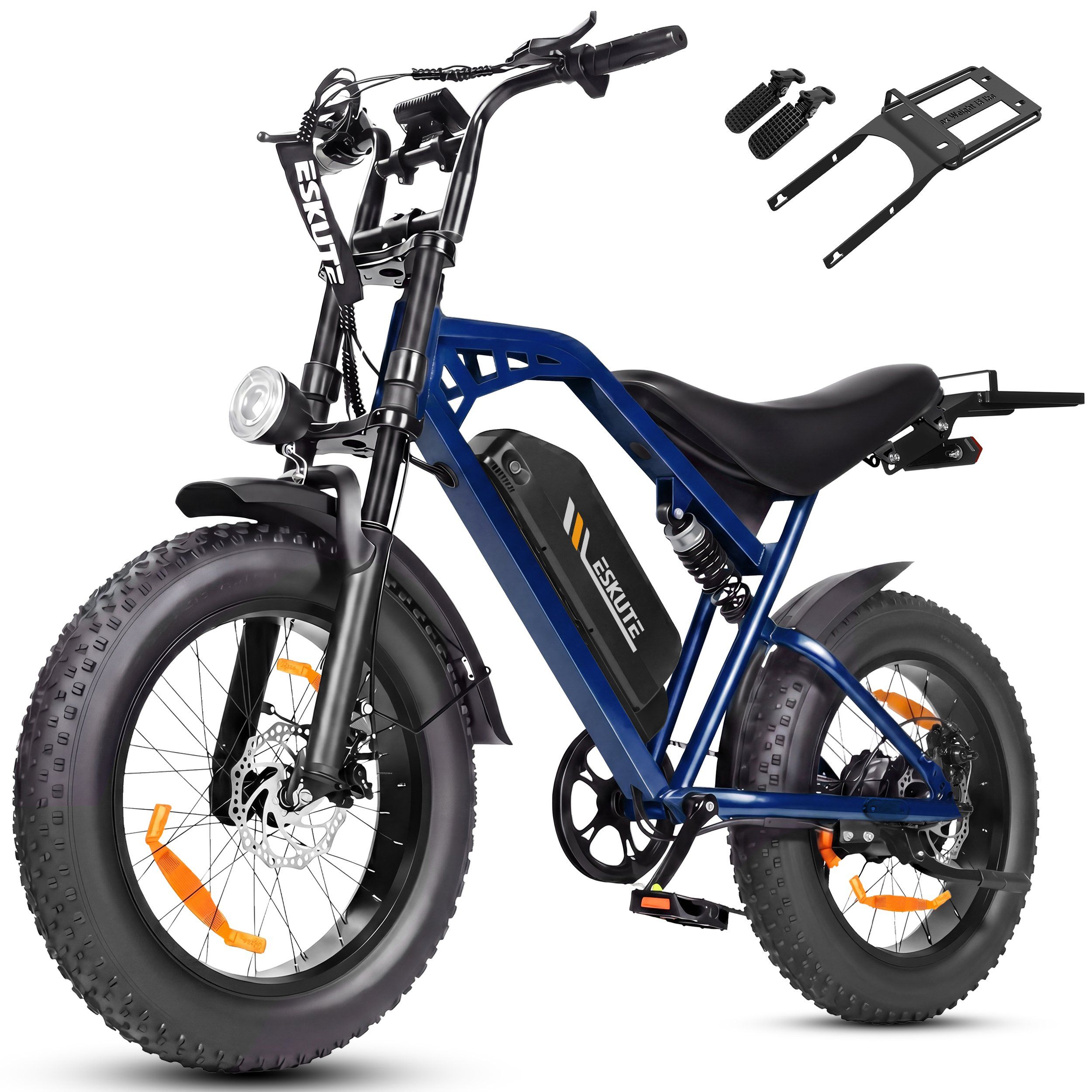 Eskute V202 Offroad-Elektrofahrrad, 48V 20,8Ah Akku 1 St