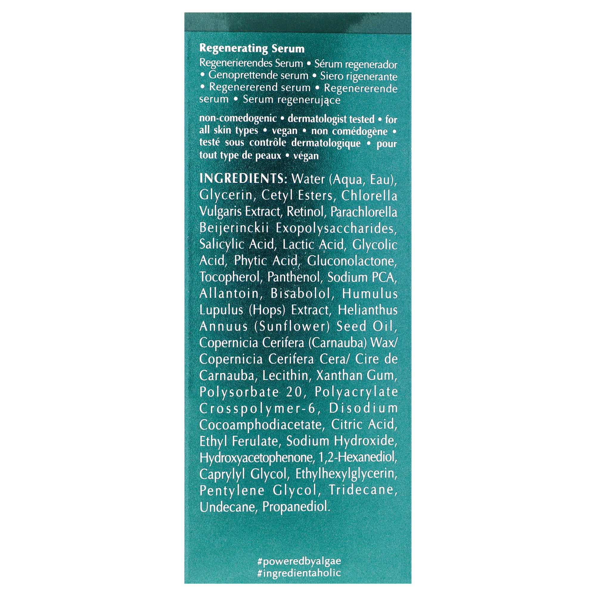 Green Microalgae Retinol Plus Regenerating Serum von Algenist